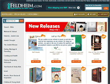 Tablet Screenshot of feldheim.com